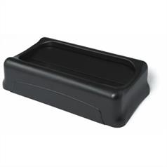 Rubbermaid Swing Top Lid Black